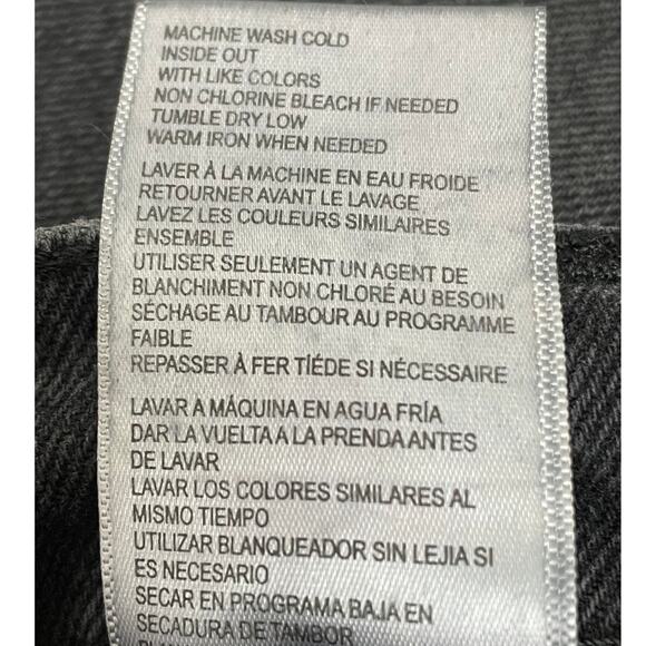 C/E Current Elliot Black Pleated High Rise Tapered Jeans Women's Size 31 NWT - Picture 9 of 12